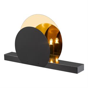 Halo Design -Bordlampe - Marble Eclipse - Sort